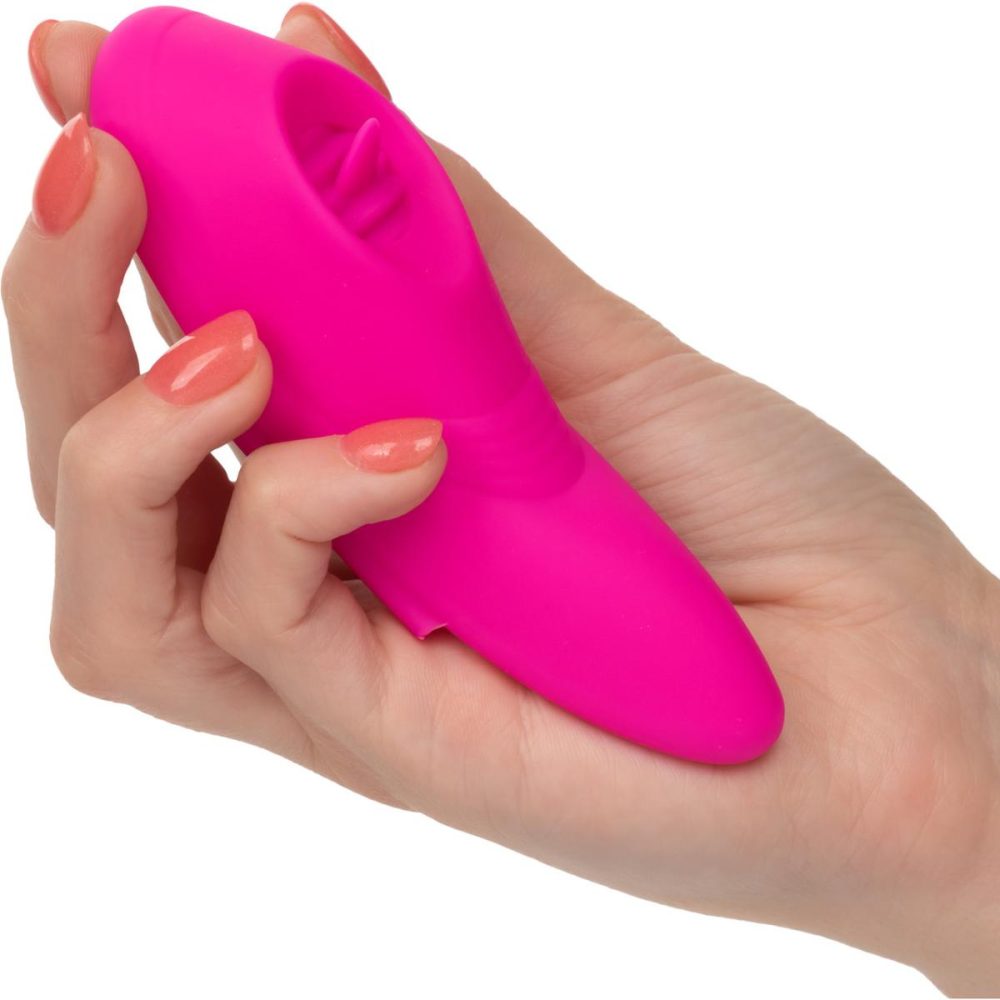 Remote Control Vibrators | Lock-N-Play Remote Flicker Rechargeable Silicone Panty Teaser With Remote – Pink