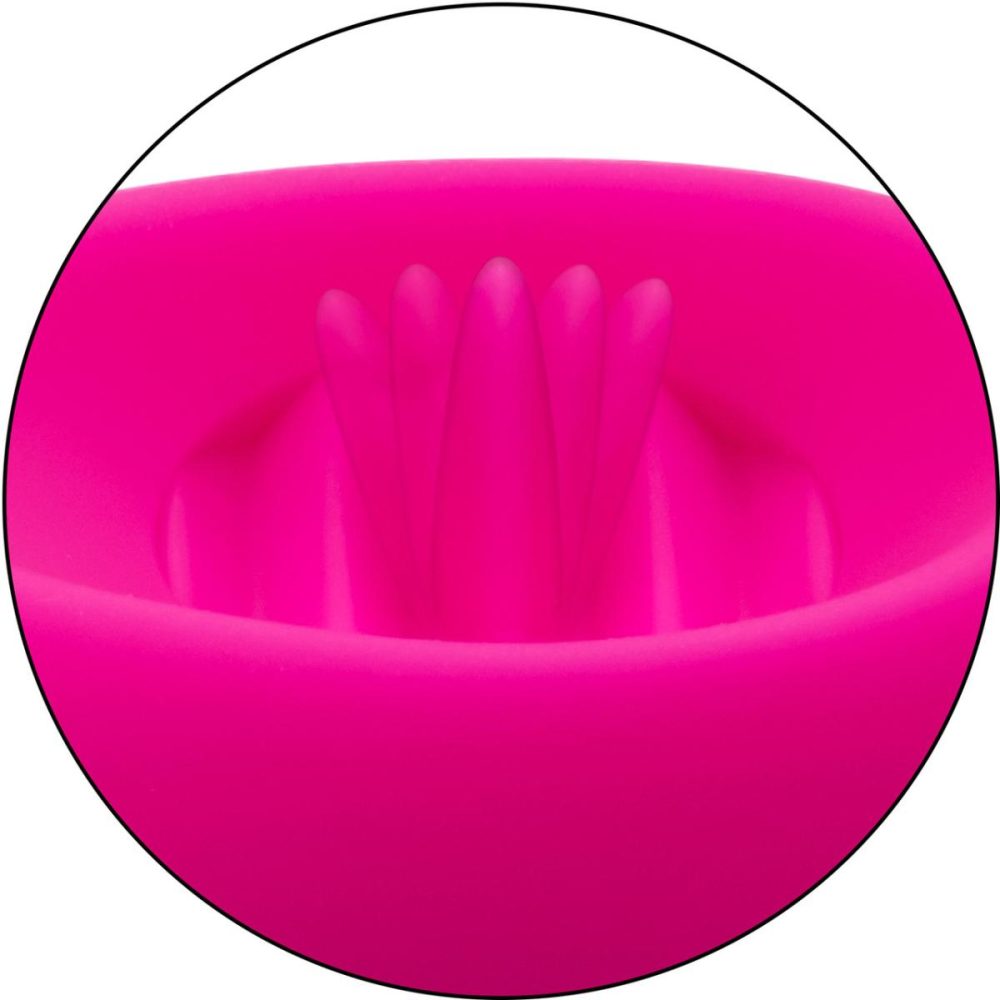 Remote Control Vibrators | Lock-N-Play Remote Flicker Rechargeable Silicone Panty Teaser With Remote – Pink