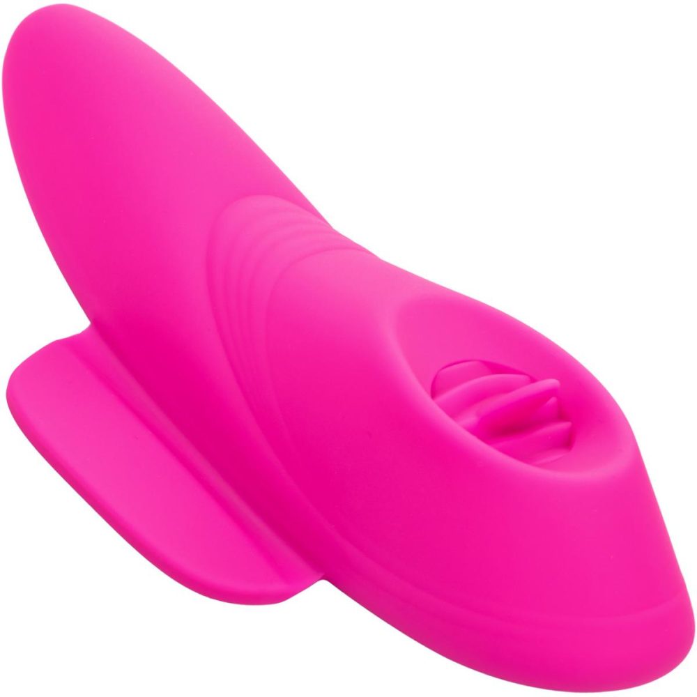 Remote Control Vibrators | Lock-N-Play Remote Flicker Rechargeable Silicone Panty Teaser With Remote – Pink