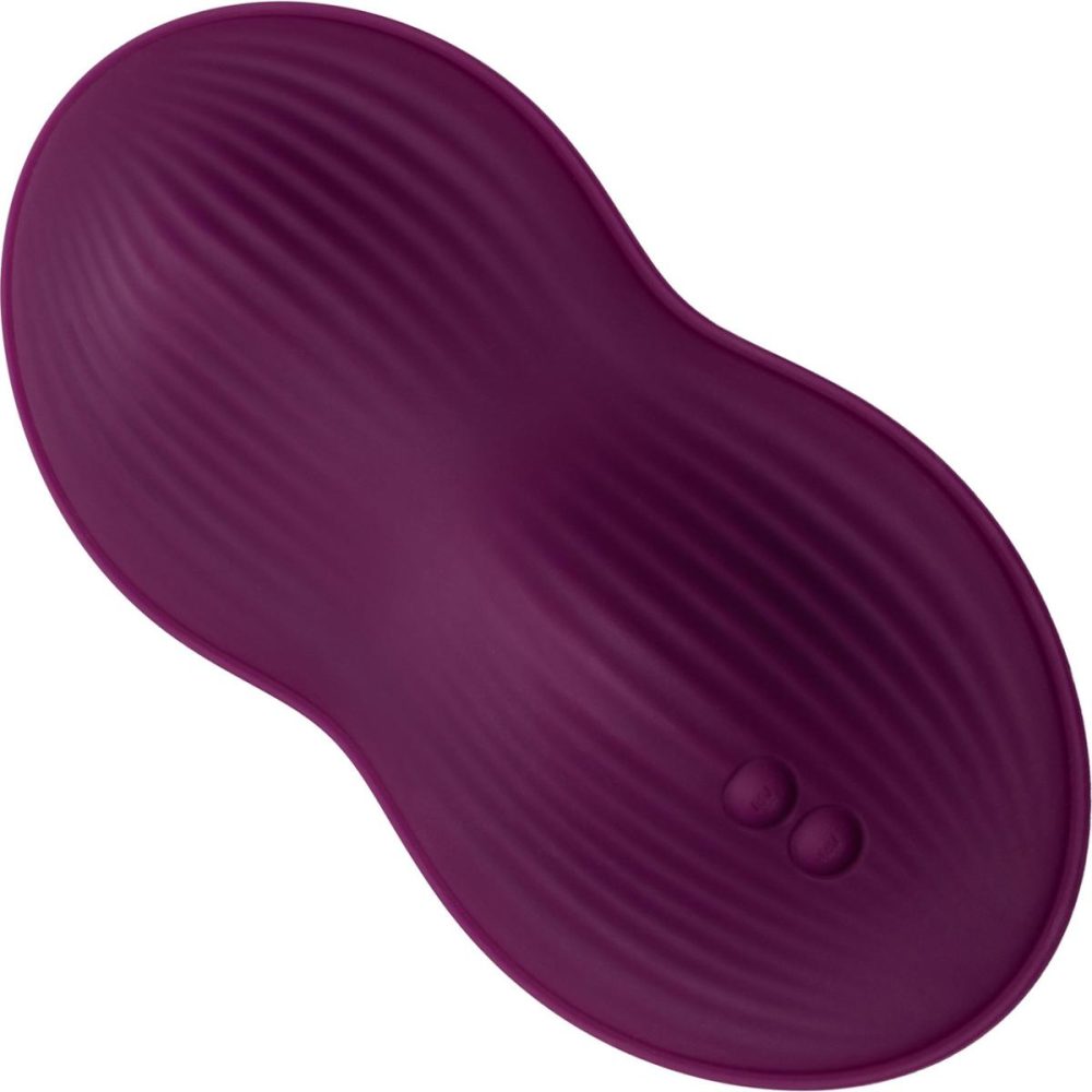 Remote Control Vibrators | Lust Dual Rider Silicone Rechargeable Waterproof Grinding Vibrator With Remote