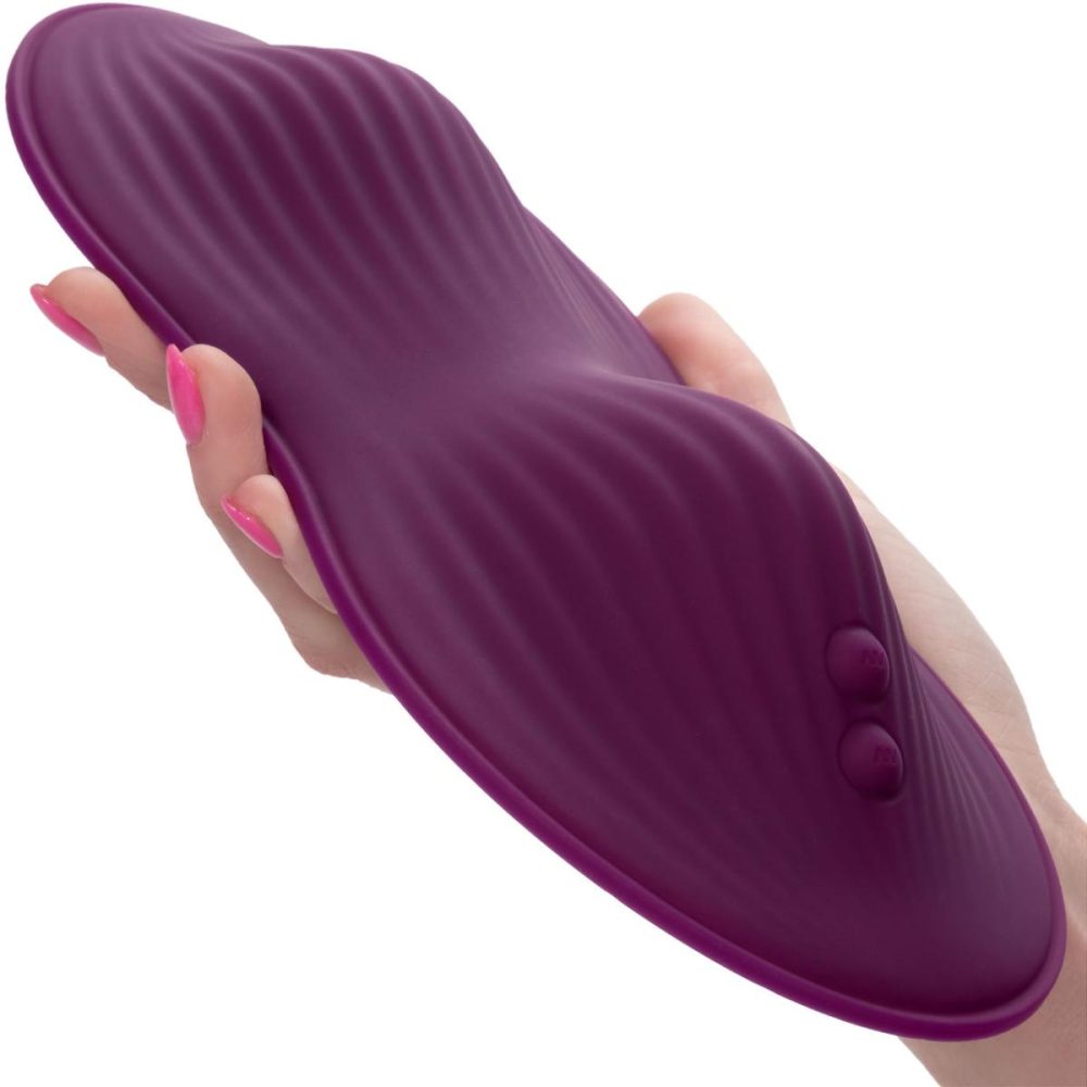 Remote Control Vibrators | Lust Dual Rider Silicone Rechargeable Waterproof Grinding Vibrator With Remote