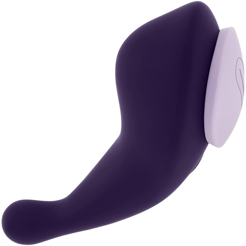 Remote Control Vibrators | Panty Party Rechargeable Silicone Magnetic Panty Vibrator With Remote – Purple