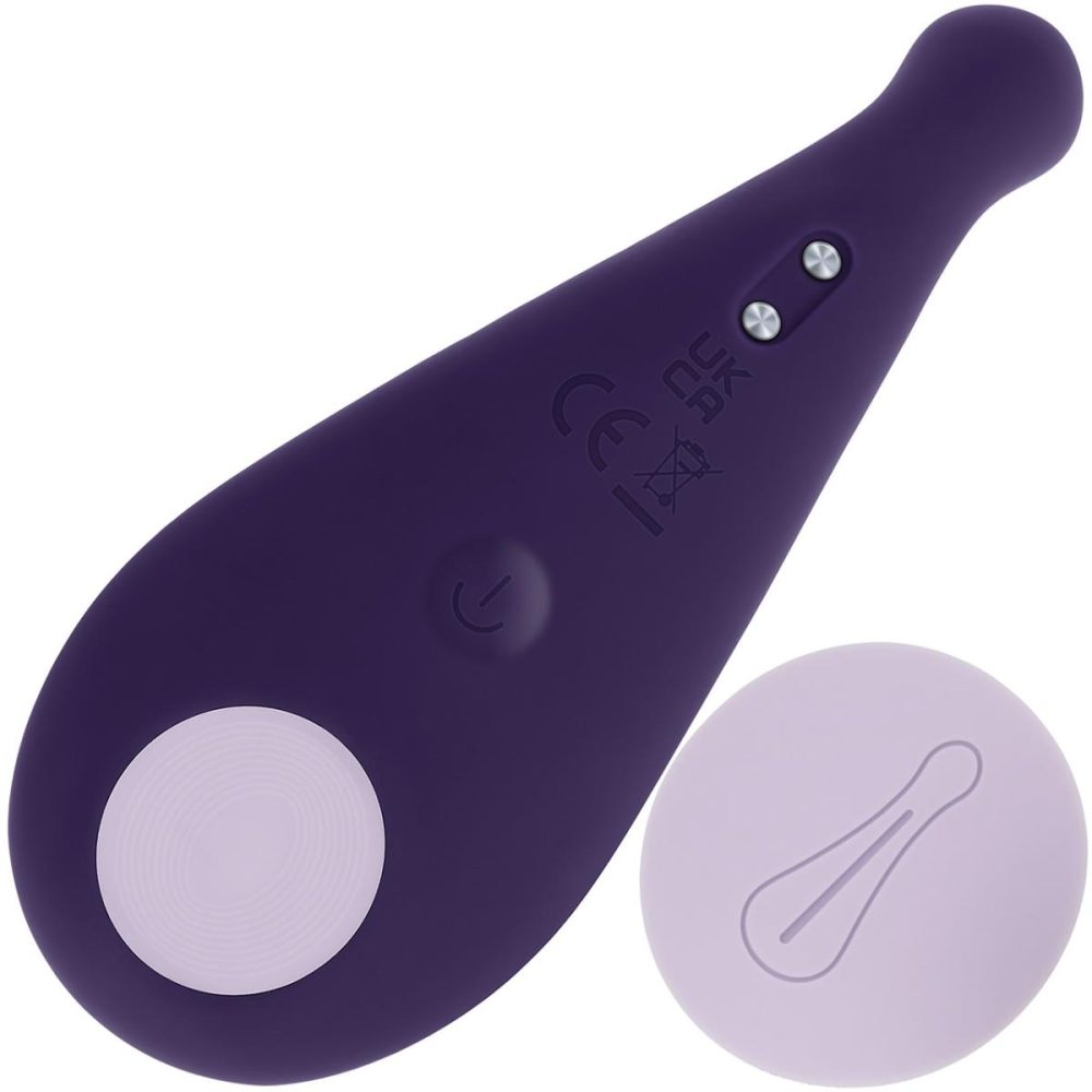 Remote Control Vibrators | Panty Party Rechargeable Silicone Magnetic Panty Vibrator With Remote – Purple