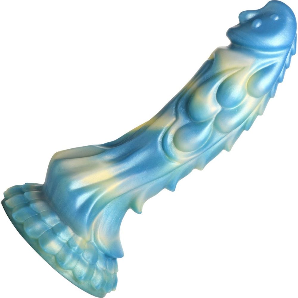 Remote Control Vibrators | Sea Stallion 8.25" Rechargeable Vibrating Silicone Suction Cup Dildo With Remote