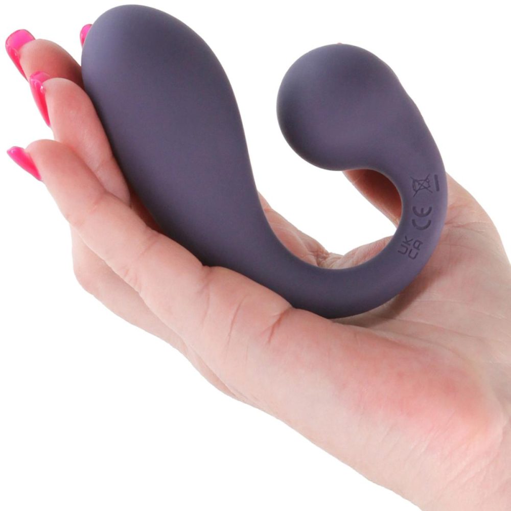 Remote Control Vibrators | Secrets Maple Silicone Warming Dual Stimulation Vibrator With Remote – Gray