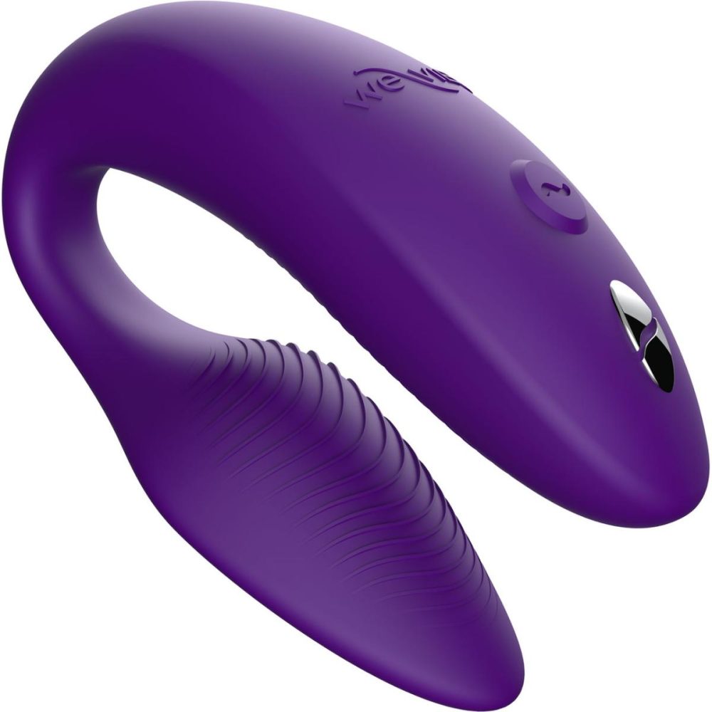 Remote Control Vibrators | Sync Rechargeable Silicone Remote & App Controlled Couples Vibrator – Purple