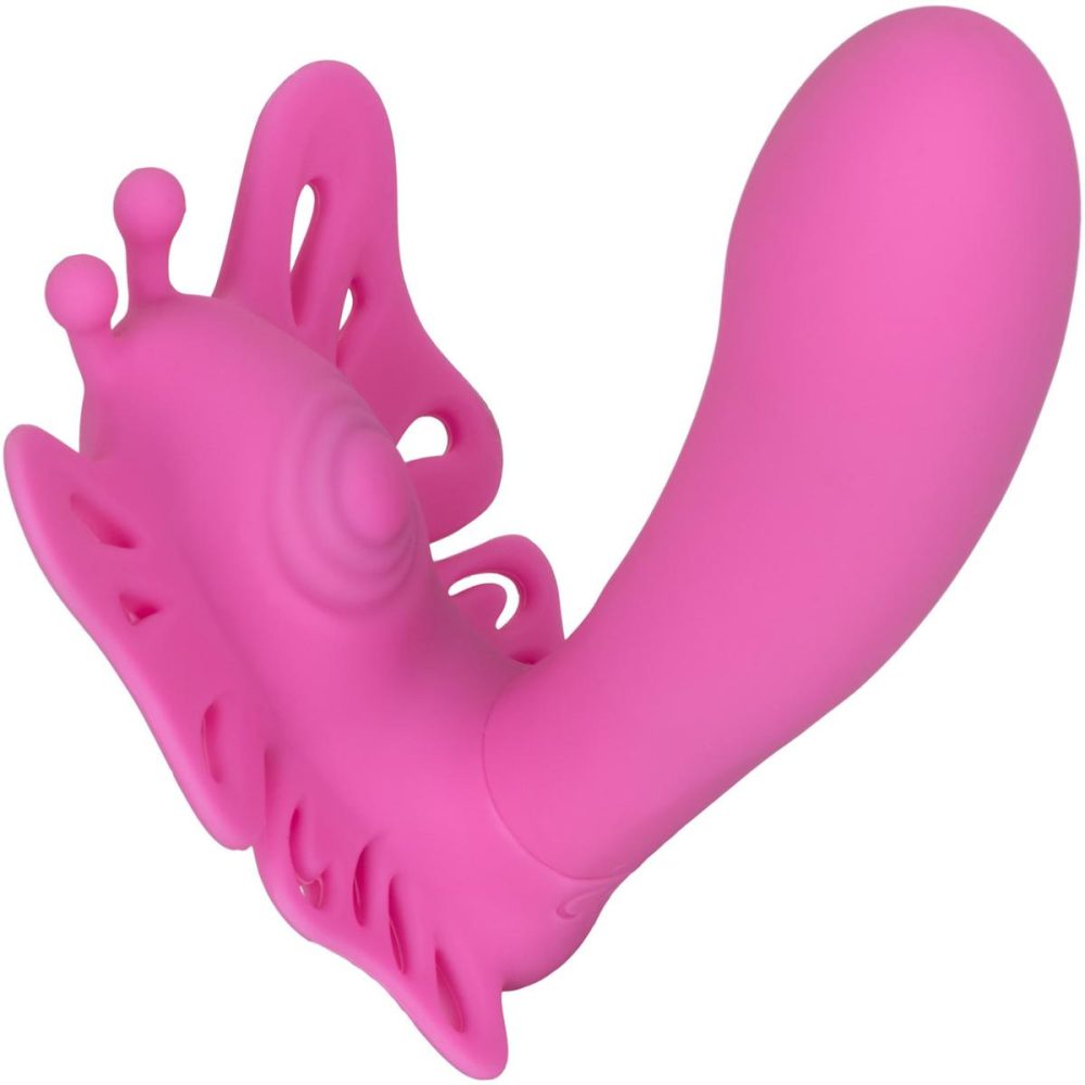 Remote Control Vibrators | Venus Butterfly Silicone Remote Pulsating Venus G Dual Stimulation Vibrator