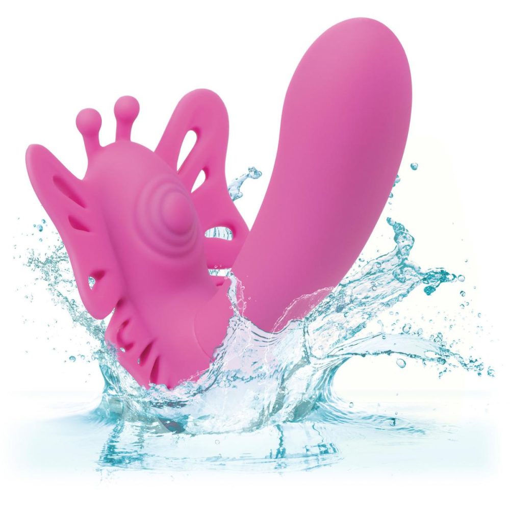 Remote Control Vibrators | Venus Butterfly Silicone Remote Pulsating Venus G Dual Stimulation Vibrator