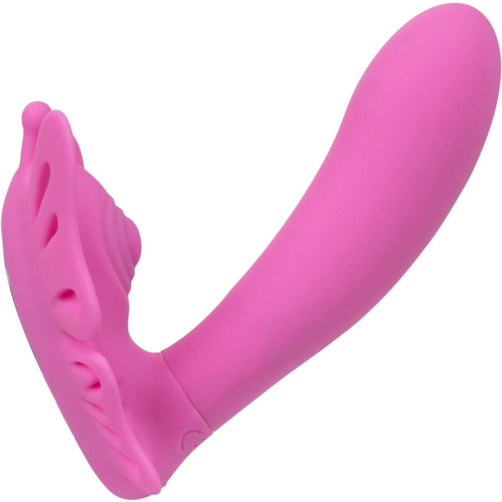 Remote Control Vibrators | Venus Butterfly Silicone Remote Pulsating Venus G Dual Stimulation Vibrator