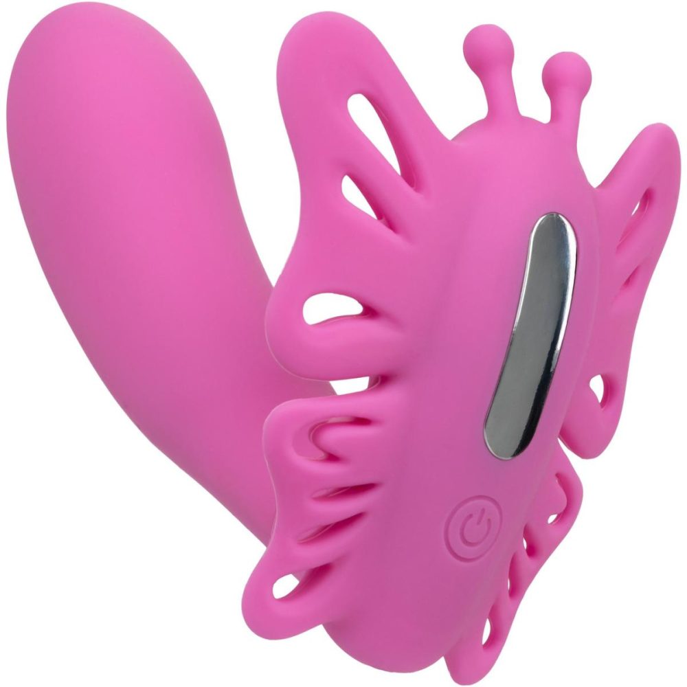 Remote Control Vibrators | Venus Butterfly Silicone Remote Pulsating Venus G Dual Stimulation Vibrator