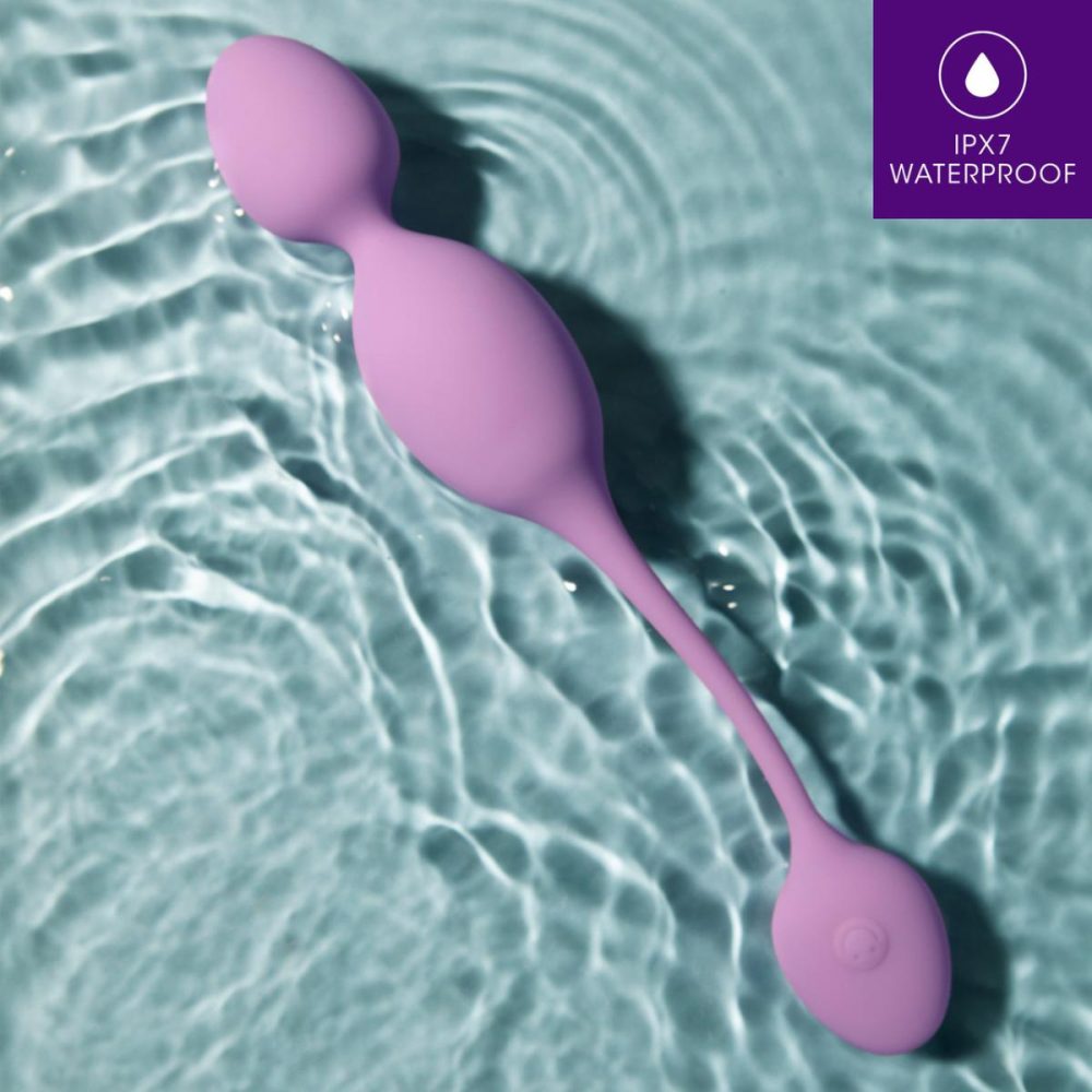 Remote Control Vibrators | Wellness Raine Rechargeable Waterproof Silicone Vibrating Kegel Ball With Remote