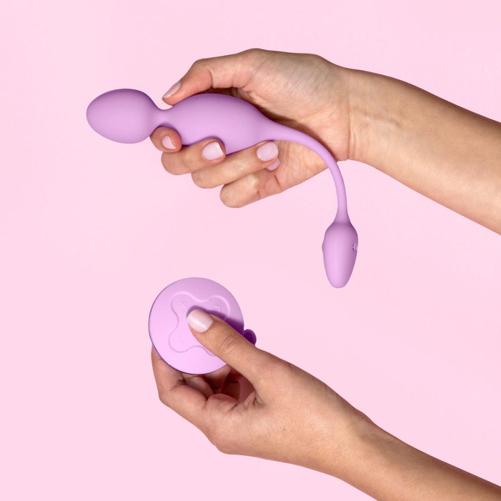 Remote Control Vibrators | Wellness Raine Rechargeable Waterproof Silicone Vibrating Kegel Ball With Remote