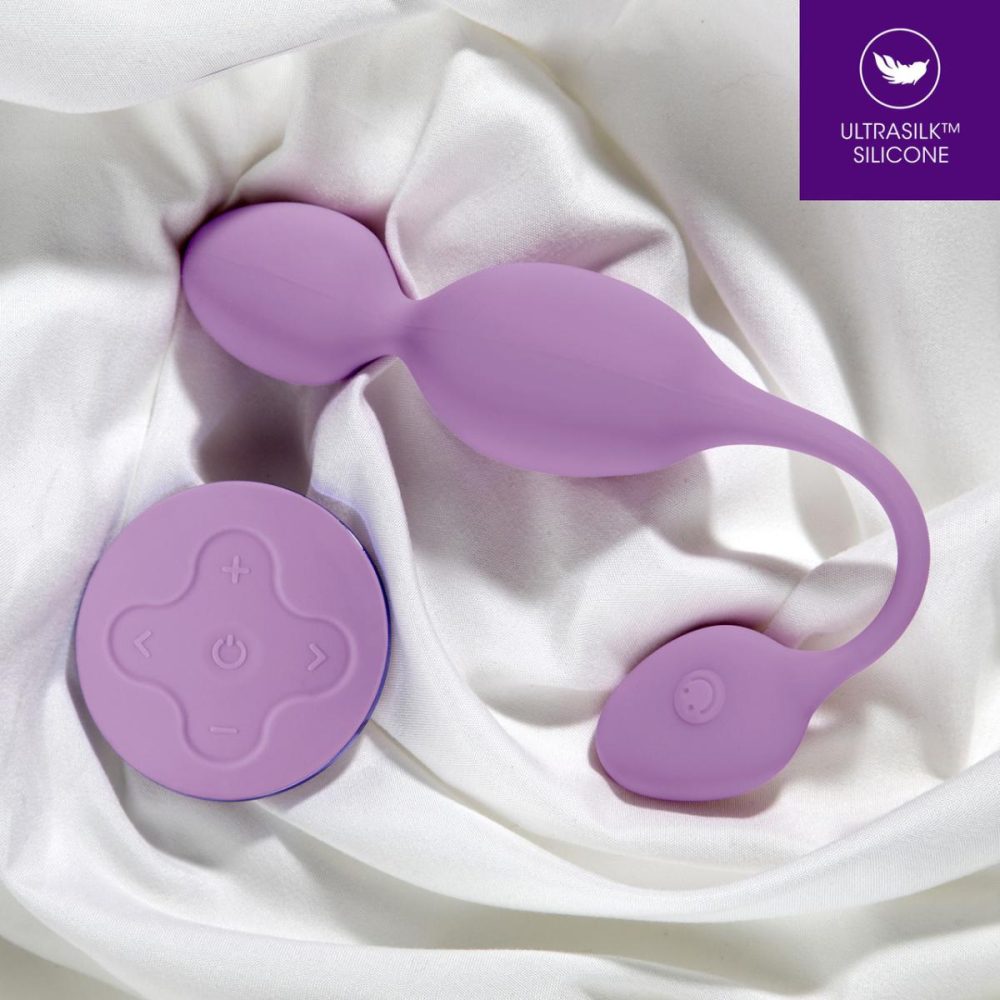 Remote Control Vibrators | Wellness Raine Rechargeable Waterproof Silicone Vibrating Kegel Ball With Remote