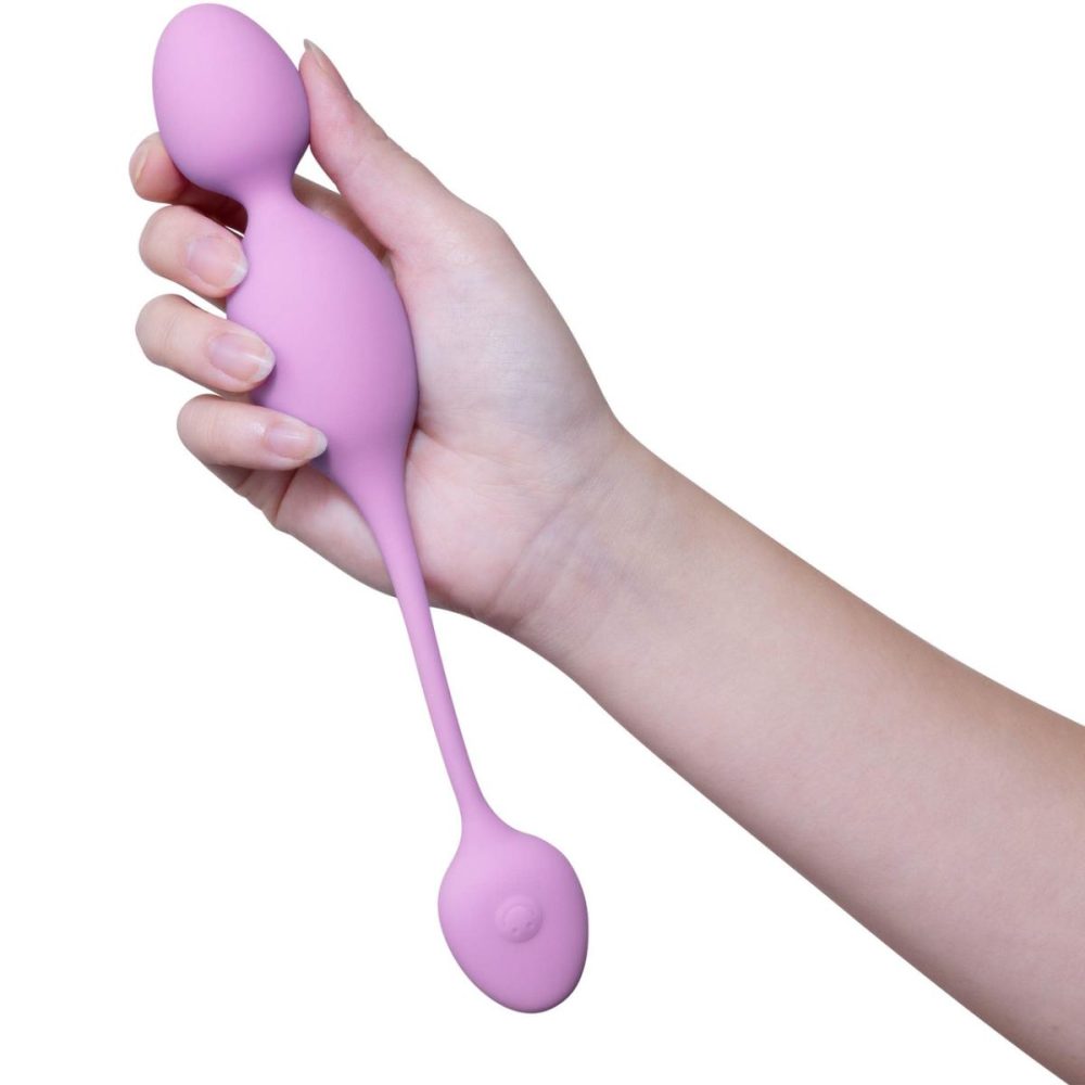 Remote Control Vibrators | Wellness Raine Rechargeable Waterproof Silicone Vibrating Kegel Ball With Remote