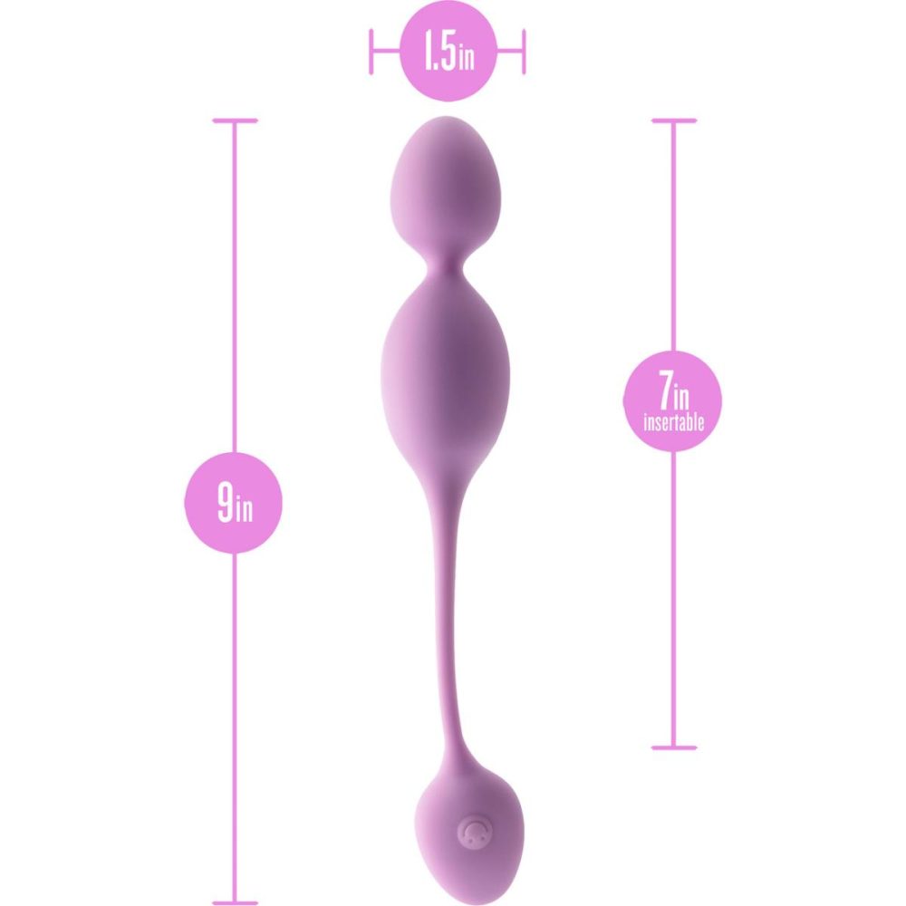 Remote Control Vibrators | Wellness Raine Rechargeable Waterproof Silicone Vibrating Kegel Ball With Remote