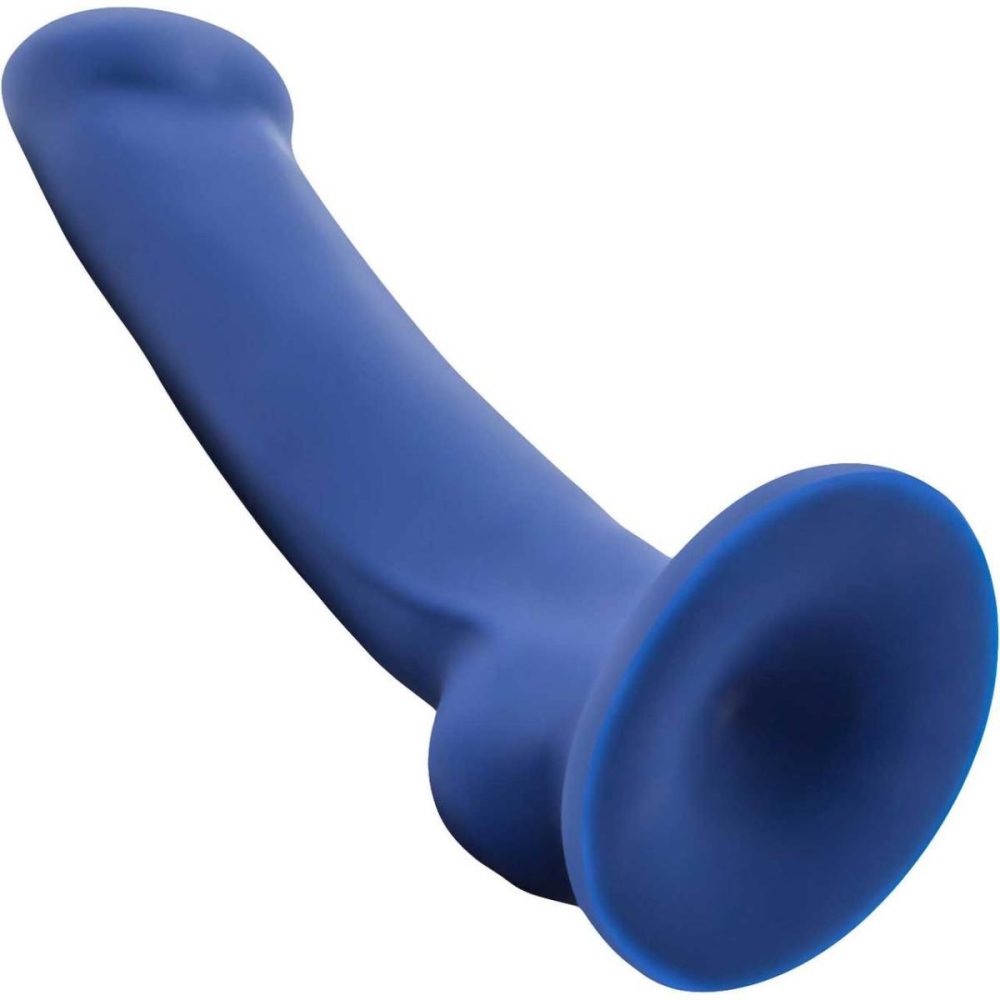 Semi-Realistic Dildos | Avant D10 Ergo Mini Silicone Suction Cup Dildo by Novelties – Indigo