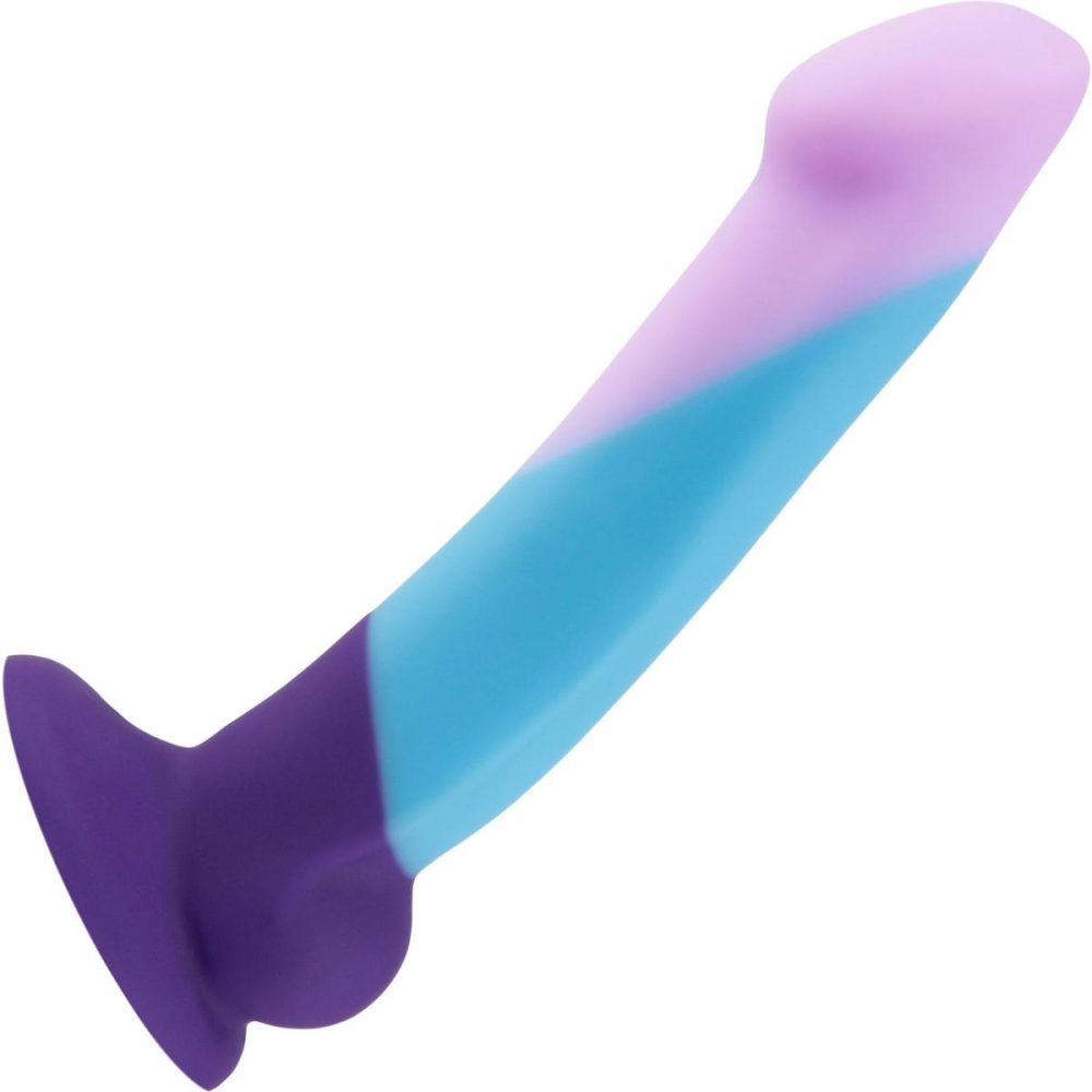 Semi-Realistic Dildos | Avant D16 Purple Haze Silicone Suction Cup Dildo by