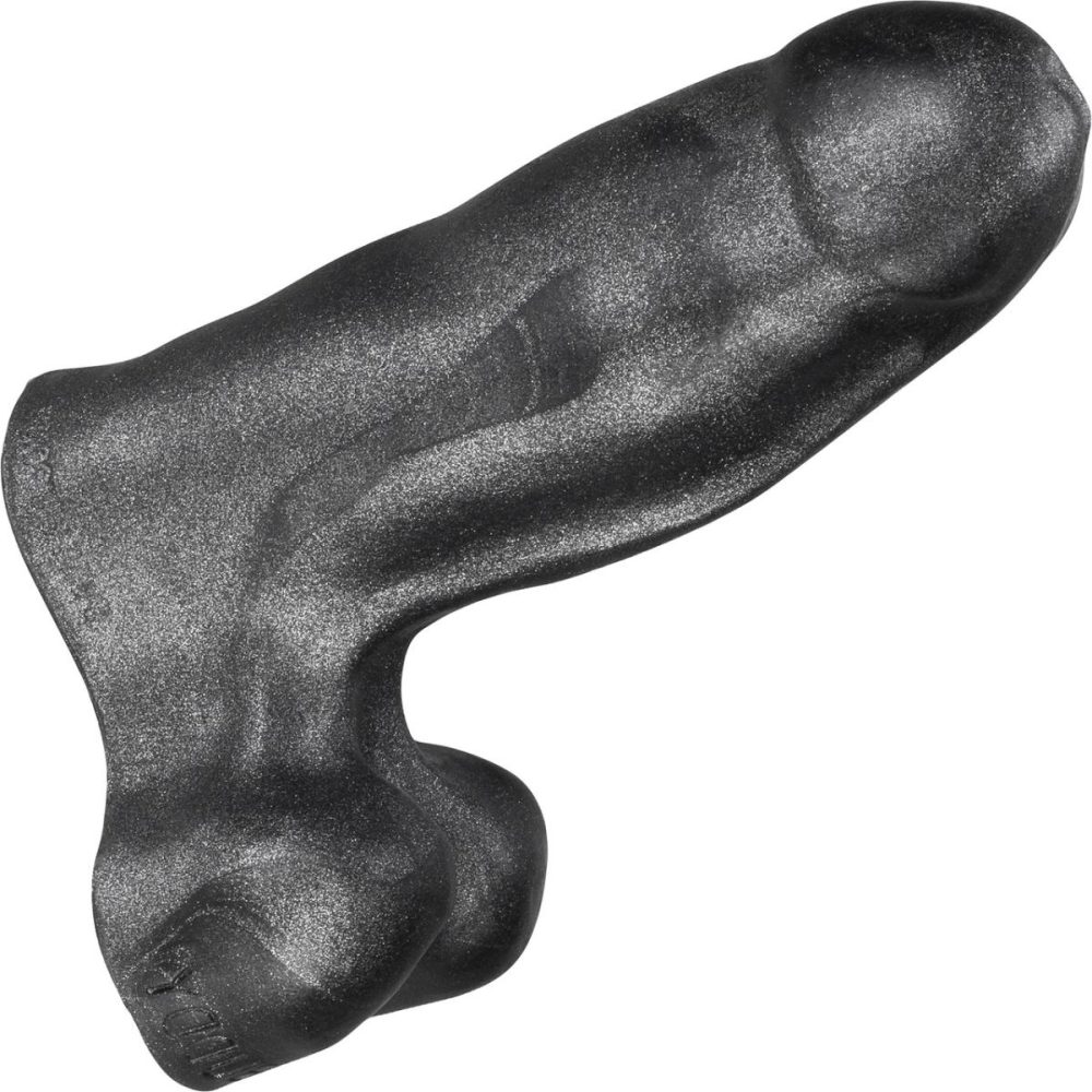 Semi-Realistic Dildos | Buddy 6" Super Squishy Thick Silicone Dildo – Smoke Smoosh Metallic