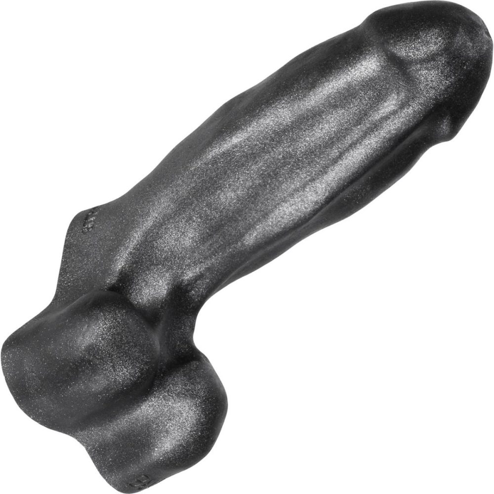 Semi-Realistic Dildos | Buddy 6" Super Squishy Thick Silicone Dildo – Smoke Smoosh Metallic