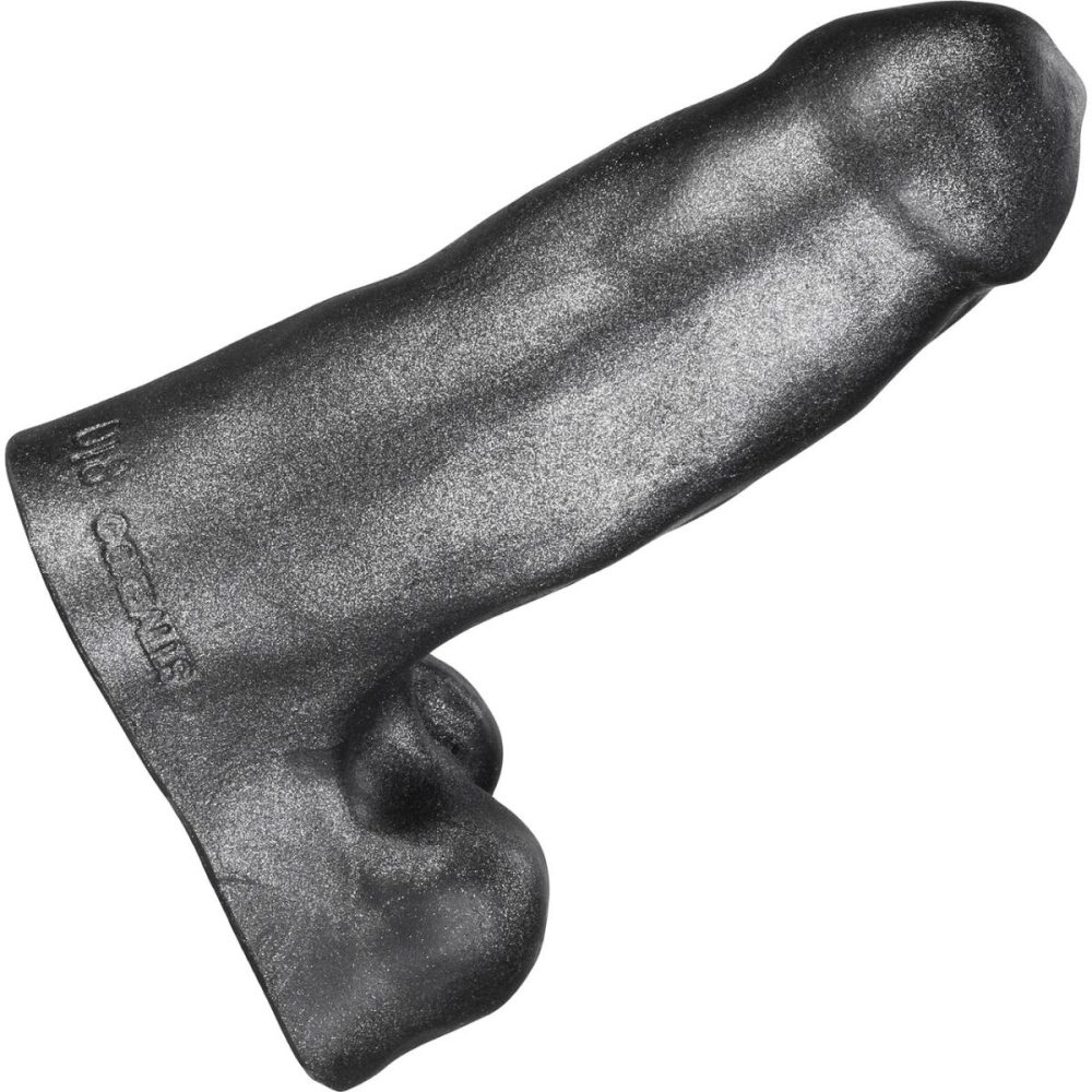 Semi-Realistic Dildos | Buddy 6" Super Squishy Thick Silicone Dildo – Smoke Smoosh Metallic