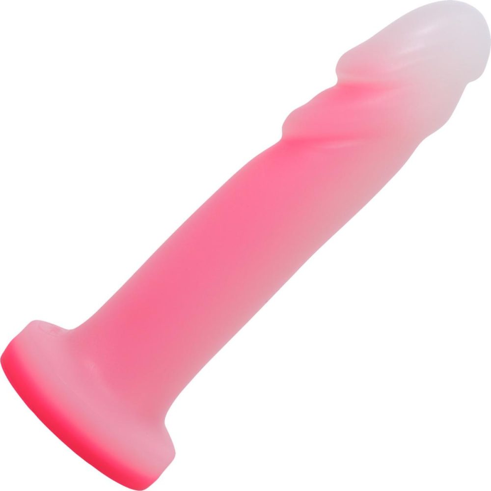 Semi-Realistic Dildos | Flurry O2 Dual Density Silicone Dildo – Rose Quartz