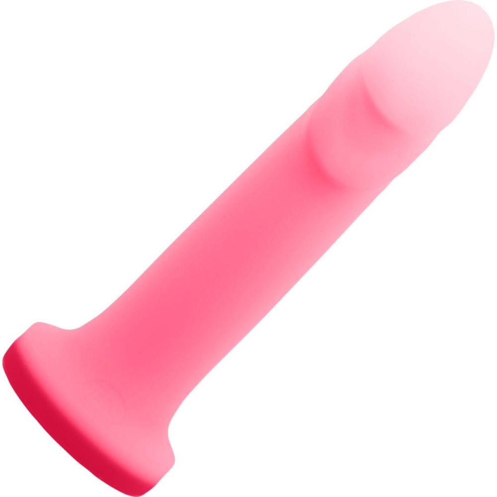 Semi-Realistic Dildos | Flurry O2 Dual Density Silicone Dildo – Rose Quartz