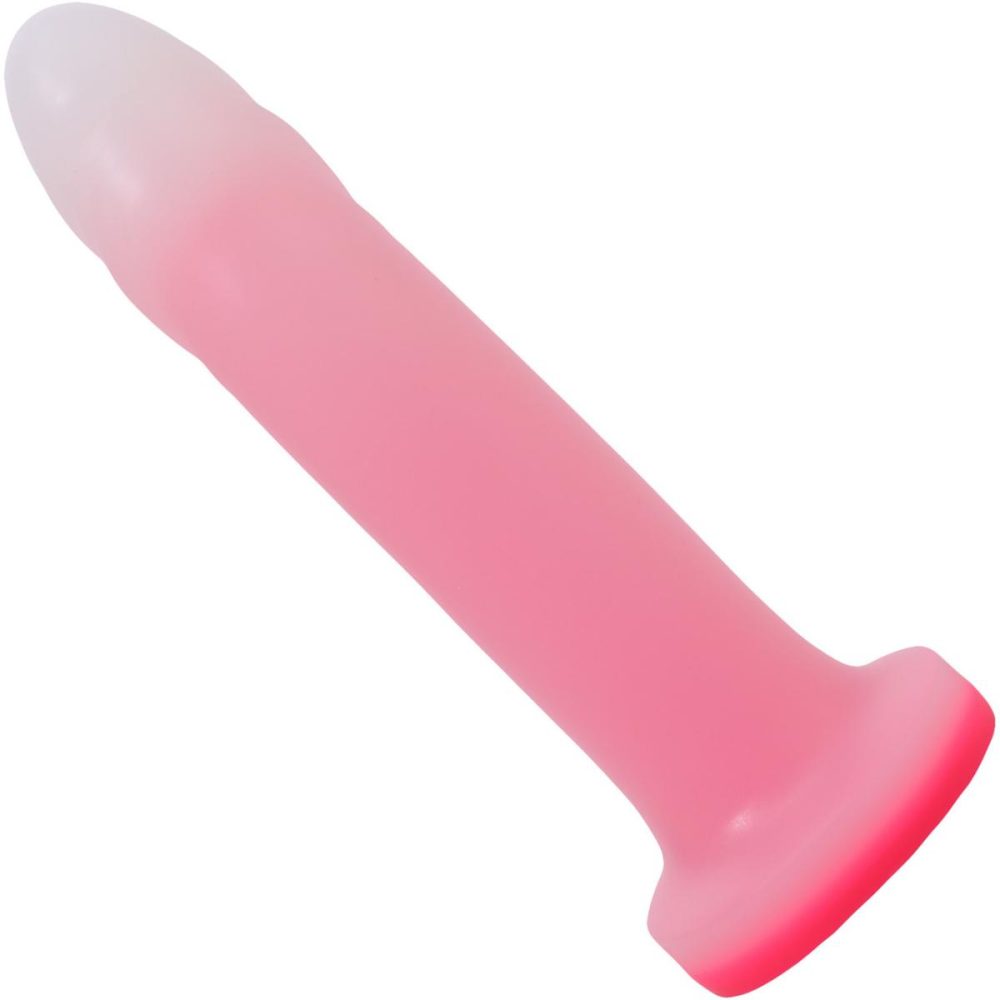 Semi-Realistic Dildos | Flurry O2 Dual Density Silicone Dildo – Rose Quartz