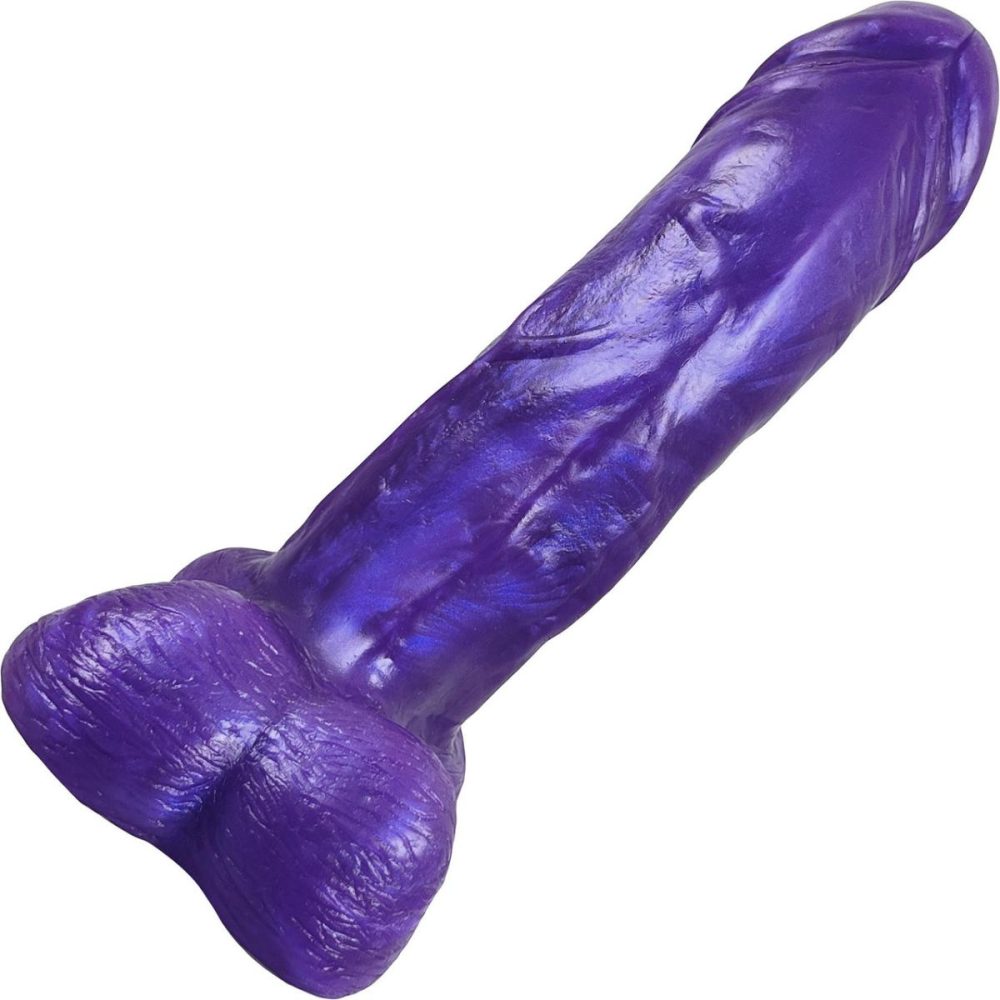 Semi-Realistic Dildos | Johnny Silicone Dildo – Purple