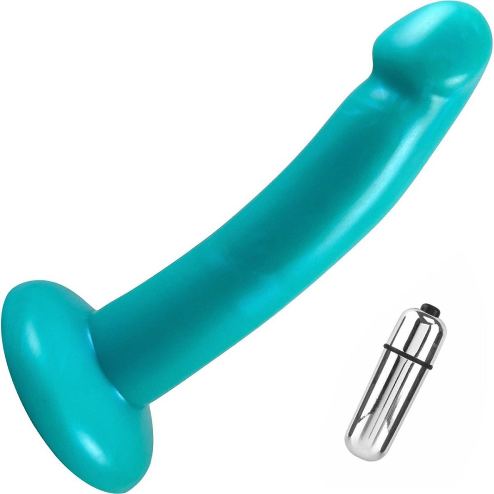 Semi-Realistic Dildos | Mistress Silicone Vibe Kit – Turquoise