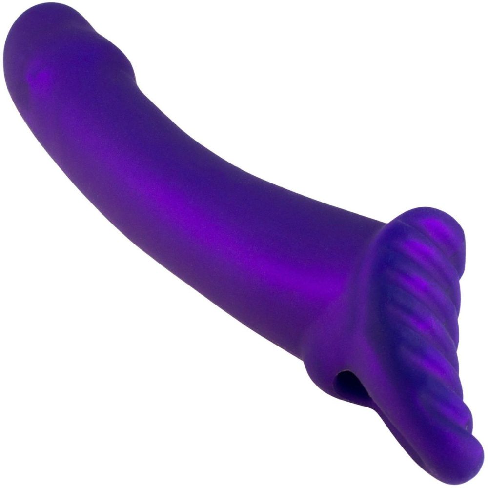 Semi-Realistic Dildos | Perk Purple Silicone Dildo