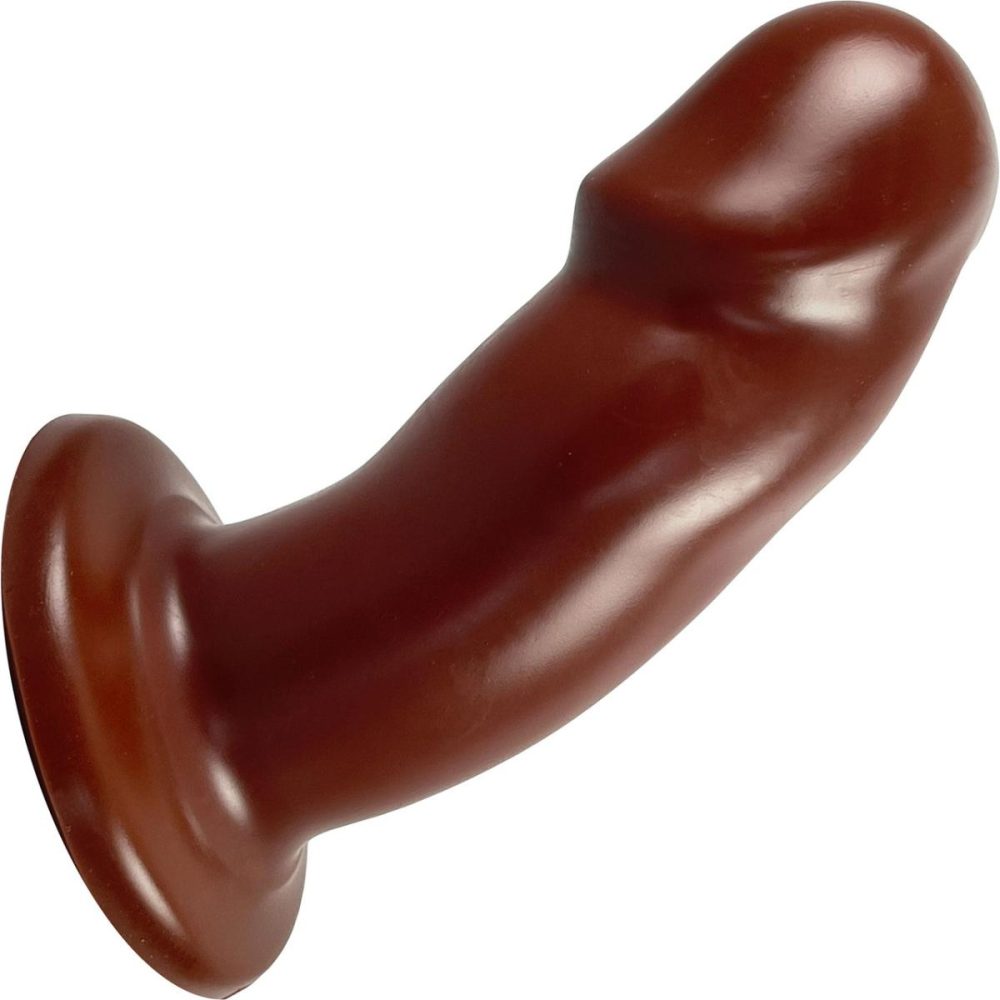 Semi-Realistic Dildos | Randy VixSkin Silicone Dildo – Chocolate