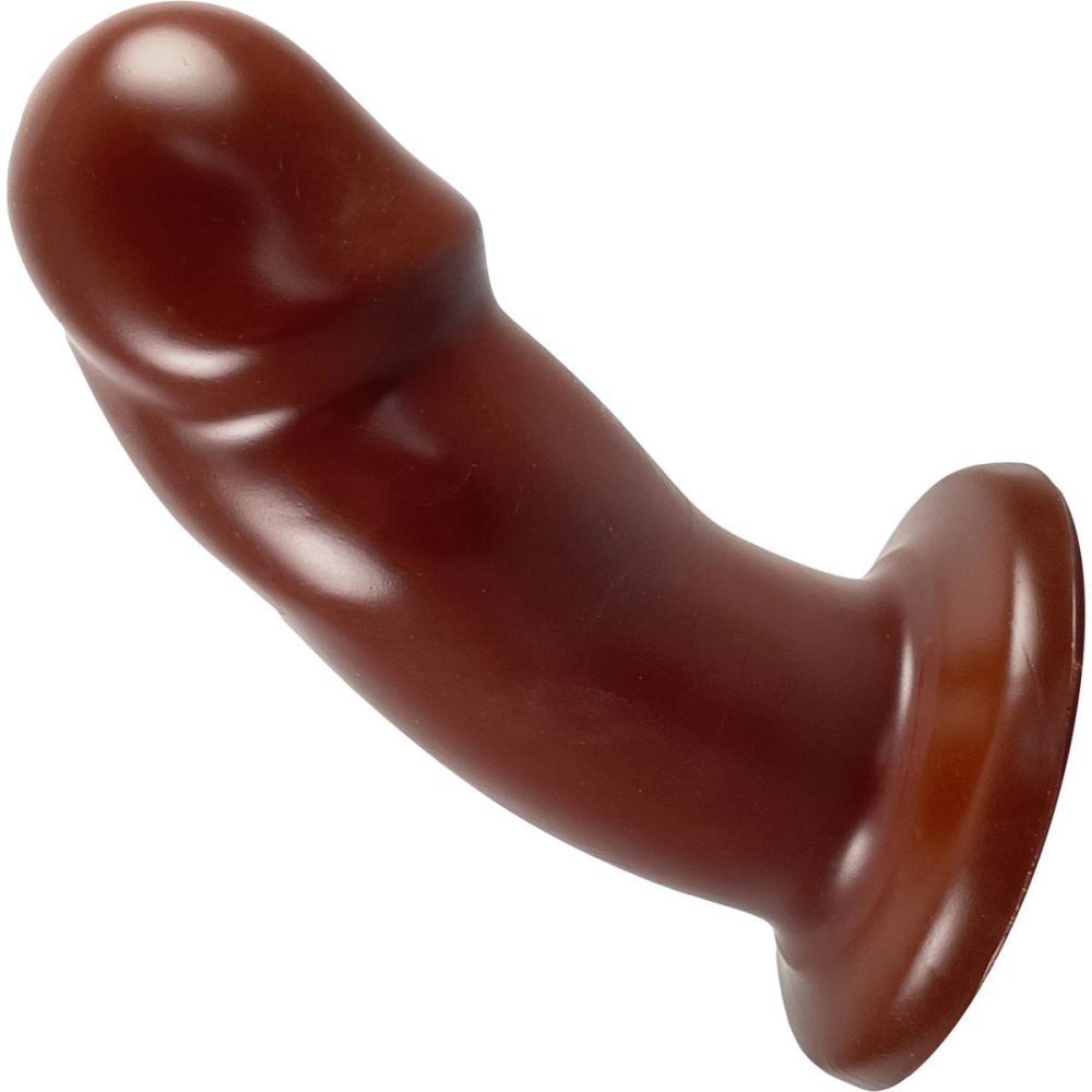 Semi-Realistic Dildos | Randy VixSkin Silicone Dildo – Chocolate