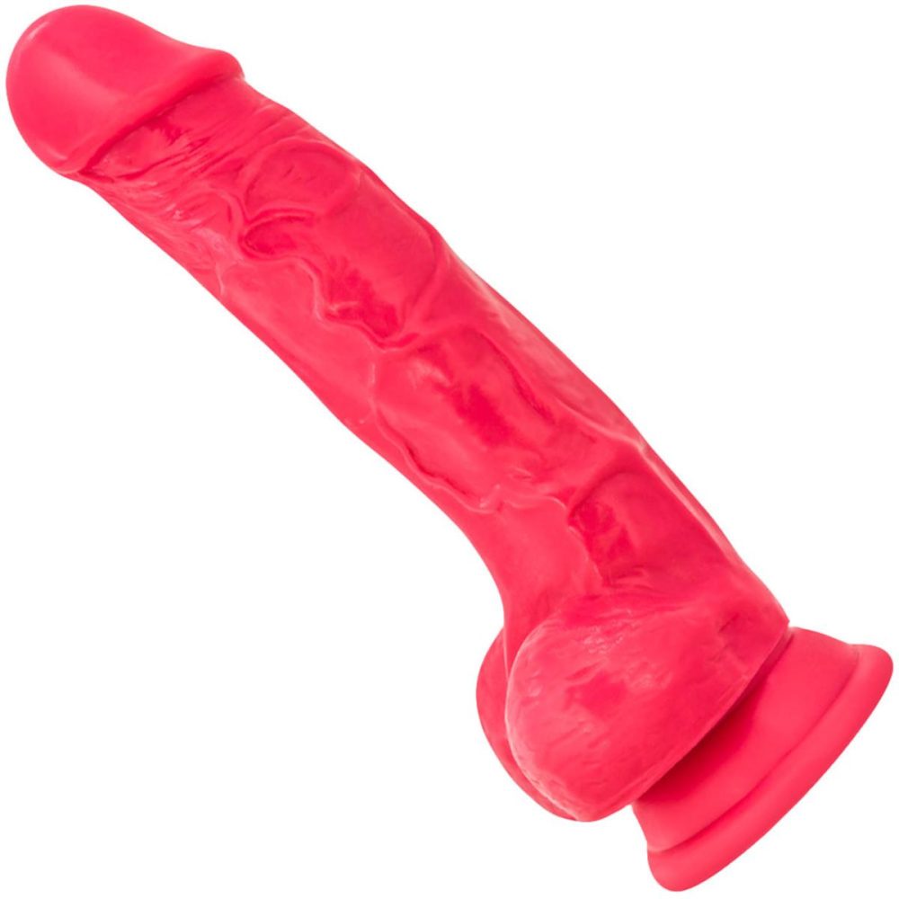 Semi-Realistic Dildos | Ruse Hypnotize Silicone Suction Cup Dildo by Novelties – Cerise