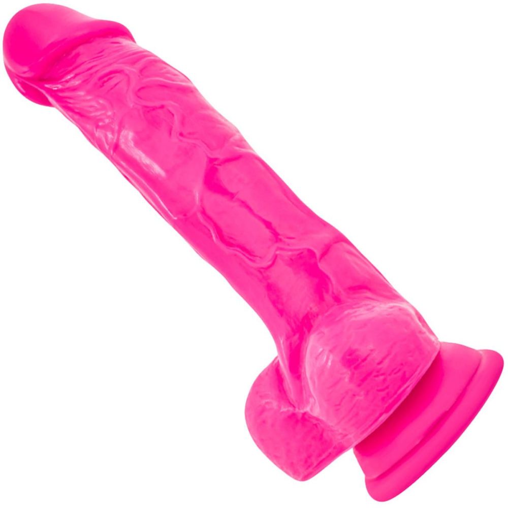 Semi-Realistic Dildos | Ruse Hypnotize Silicone Suction Cup Dildo by Novelties – Hot Pink