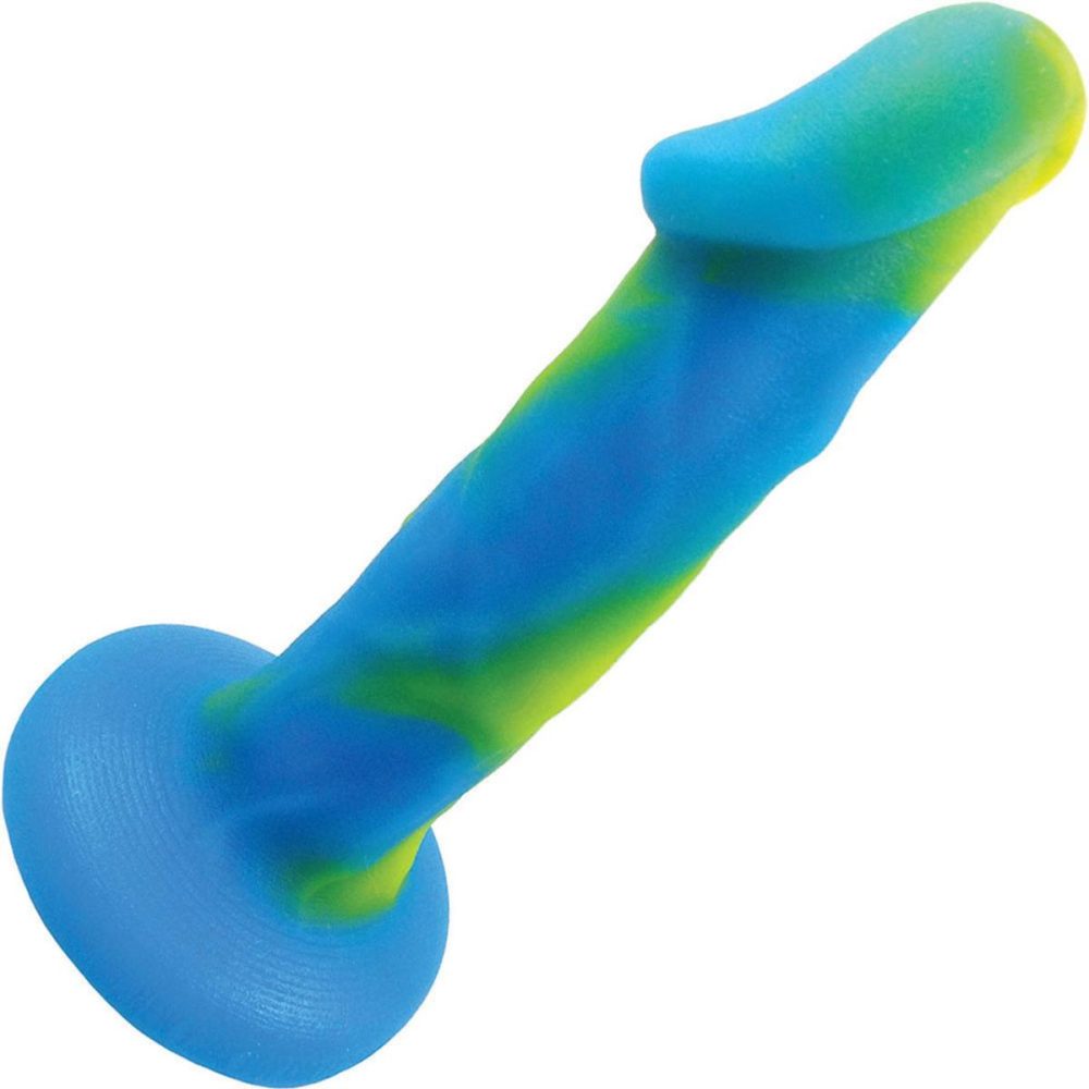 Semi-Realistic Dildos | Shilo Pack And Play Silicone Dildo by – Blue & Yellow