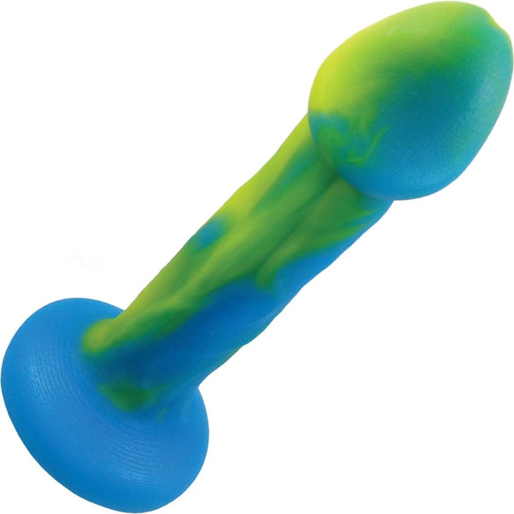 Semi-Realistic Dildos | Shilo Pack And Play Silicone Dildo by – Blue & Yellow