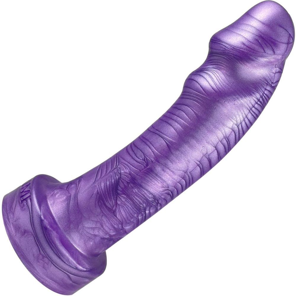 Semi-Realistic Dildos | The Essential 6.5" Silicone Dildo Model C – Lavender Purple