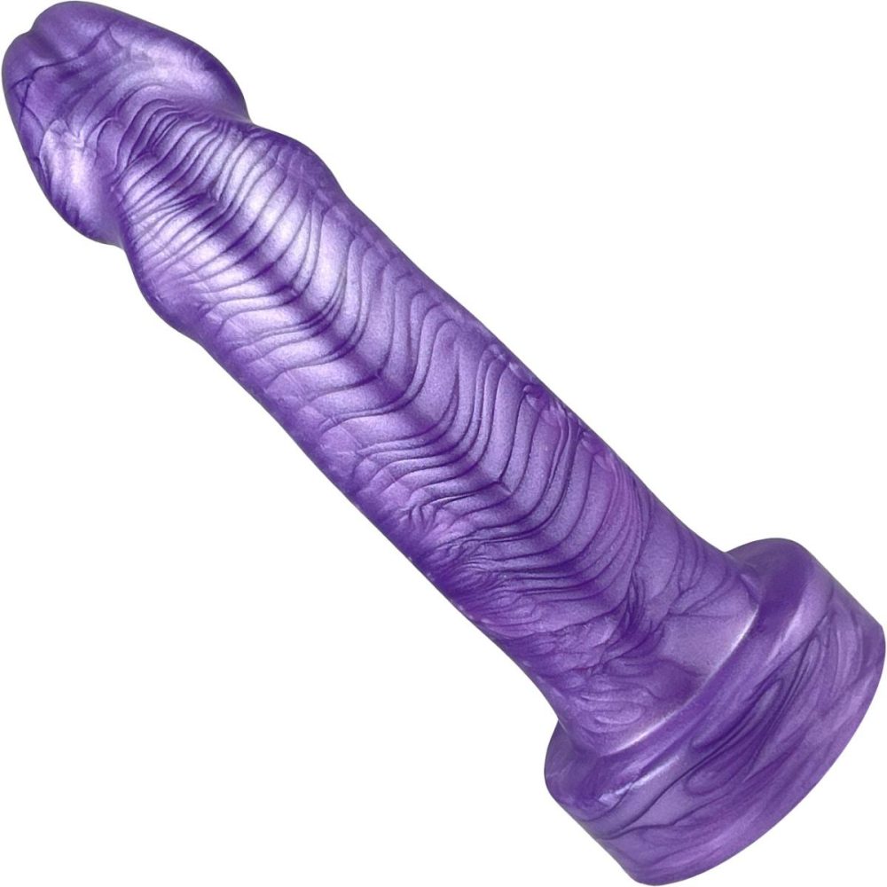 Semi-Realistic Dildos | The Essential 6.5" Silicone Dildo Model C – Lavender Purple