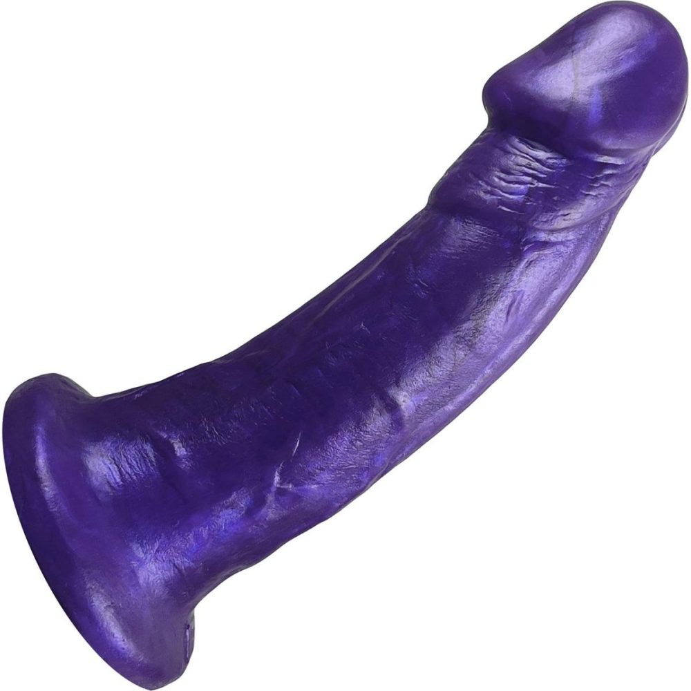 Semi-Realistic Dildos | Woody Silicone Dildo – Purple