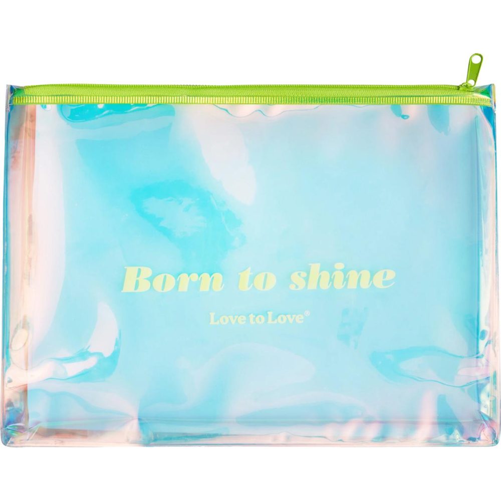 Sex Toy Storage | Born To Shine Toy Pouch – Acid Yellow