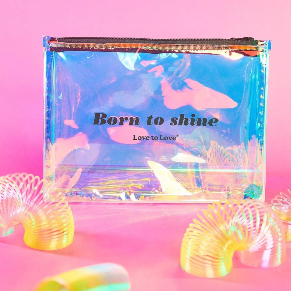 Sex Toy Storage | Born To Shine Toy Pouch – Black Onyx