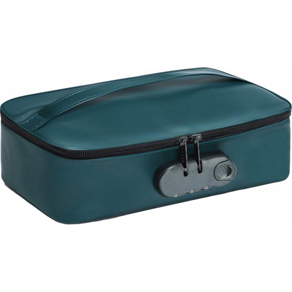 Sex Toy Storage | Discreet Storage Box With Combination Lock – Luxury Green