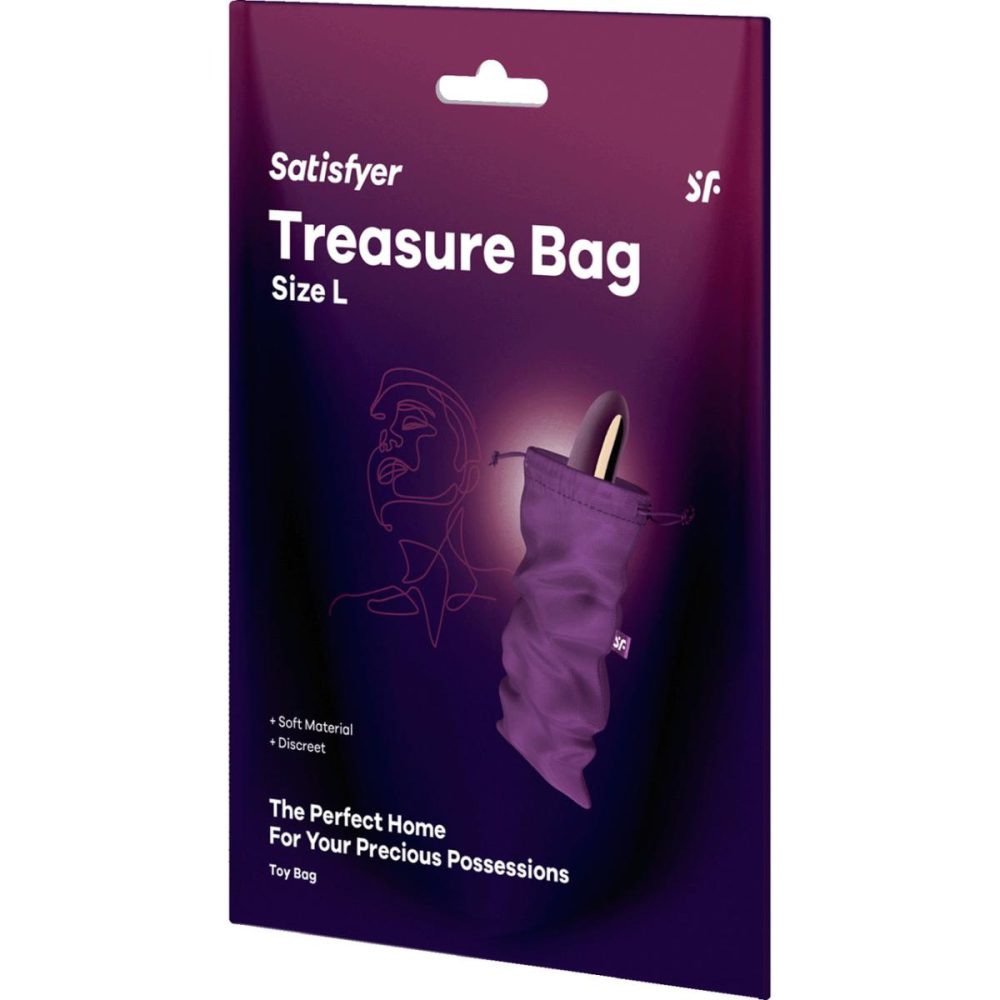 Sex Toy Storage | Treasure Toy Bag Large – Lilac