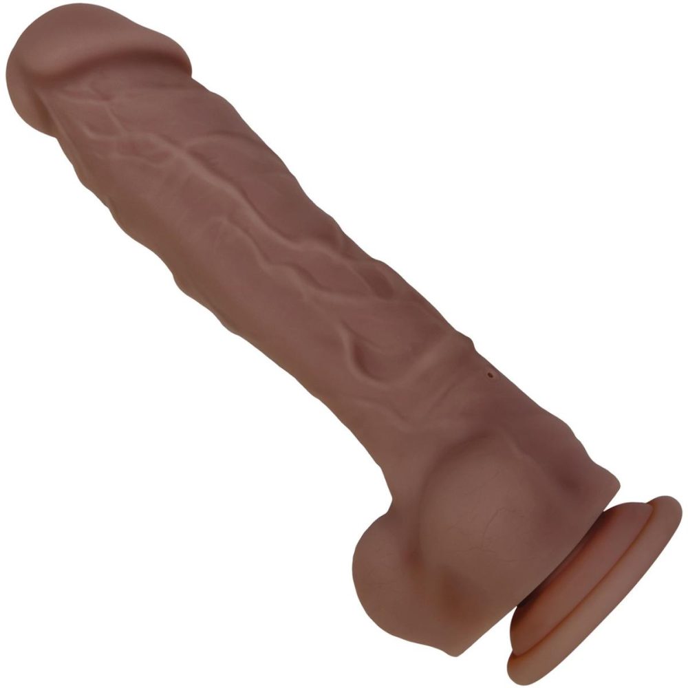 Squirting Dildos | Big Shot Silicone Vibrating Squirting Dildo – Chocolate