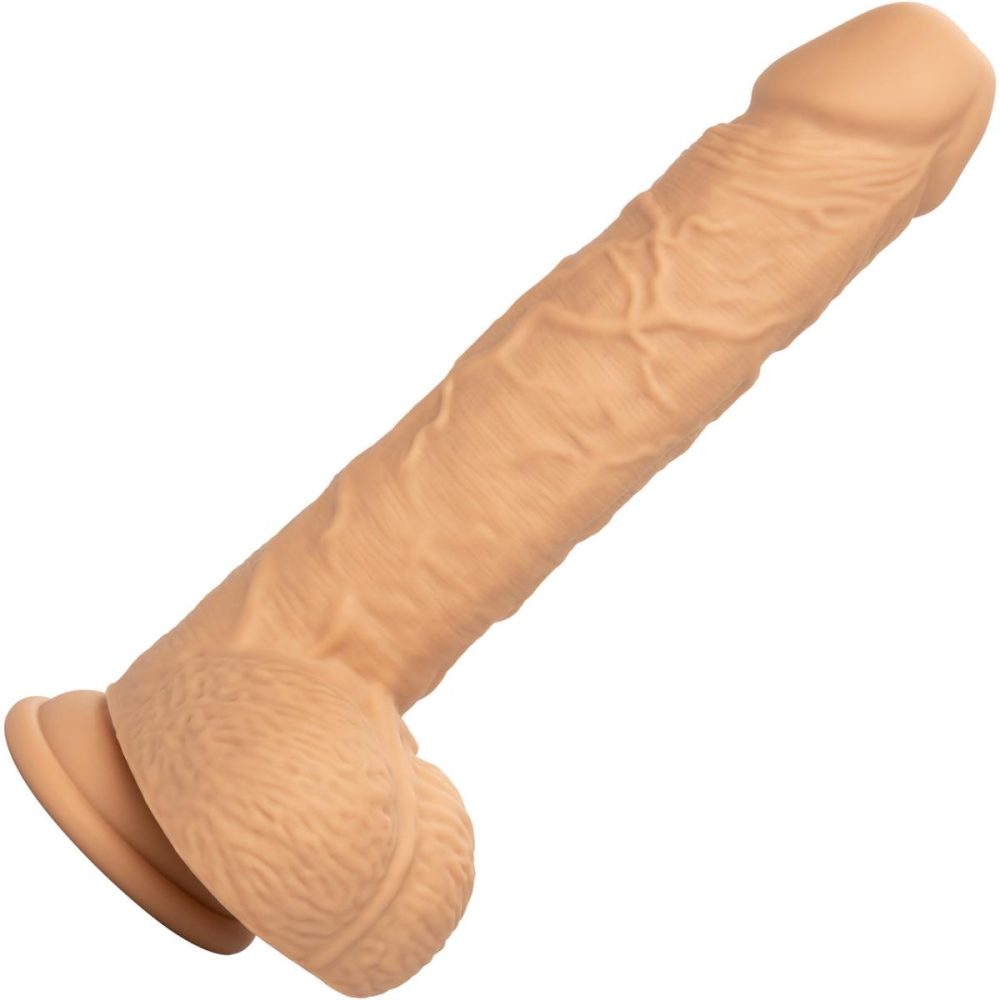 Squirting Dildos | Squirting Fuck Stick 9" Vibrating Realistic Silicone Suction Cup Dildo – Vanilla