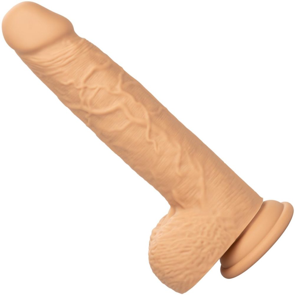 Squirting Dildos | Squirting Fuck Stick 9" Vibrating Realistic Silicone Suction Cup Dildo – Vanilla