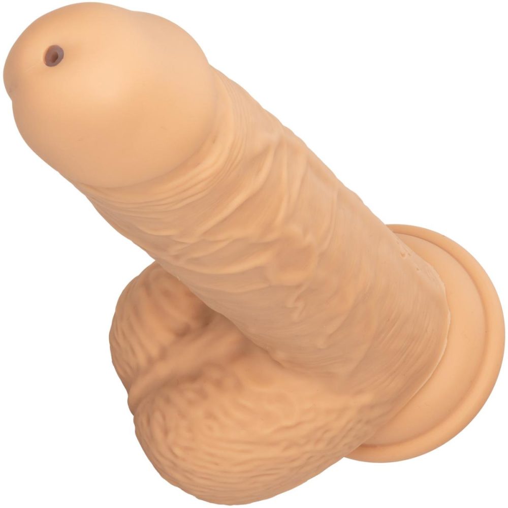 Squirting Dildos | Squirting Fuck Stick 9" Vibrating Realistic Silicone Suction Cup Dildo – Vanilla