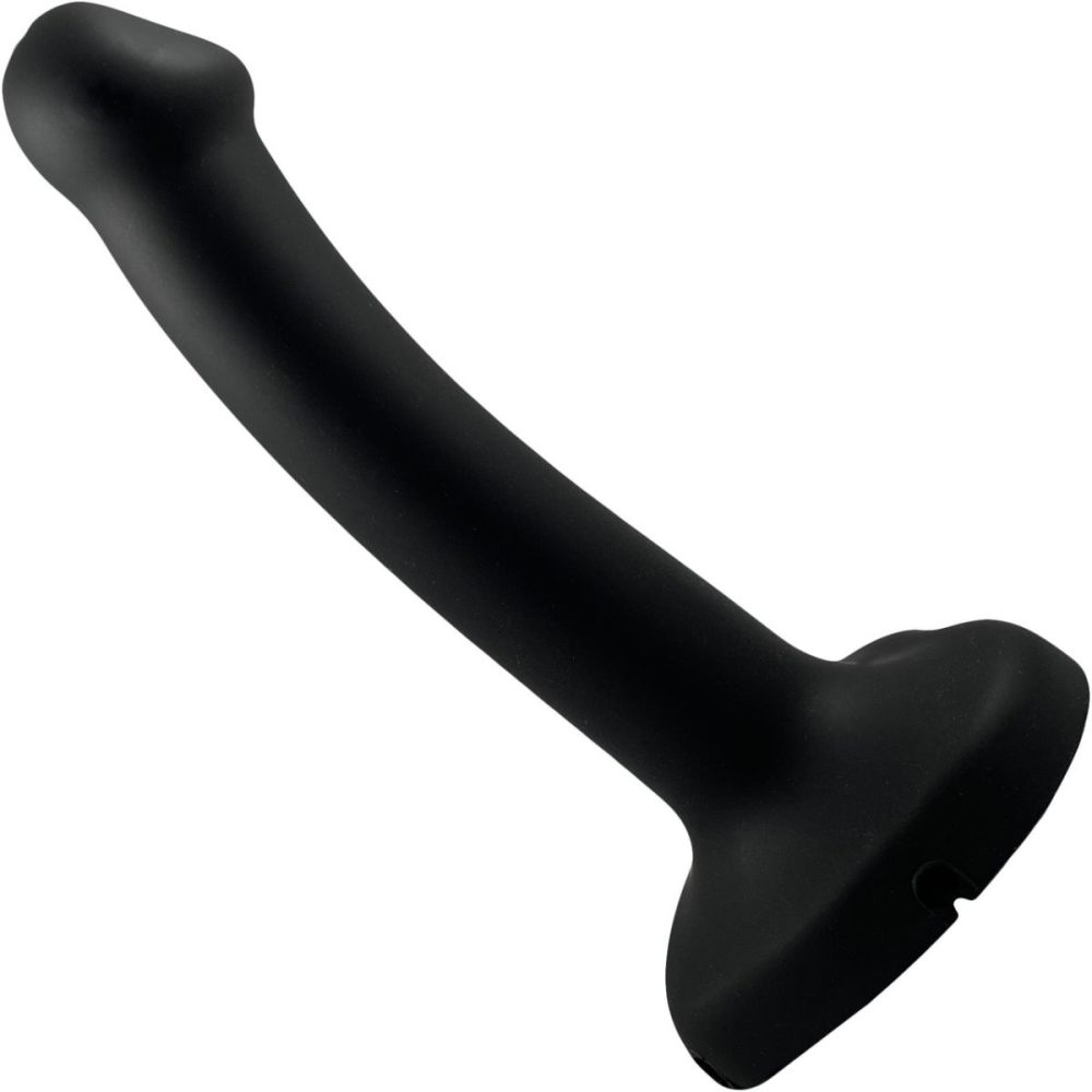 Squirting Dildos | Strap-on-Me Squirting Harness Compatible Silicone Dildo – Small, Black