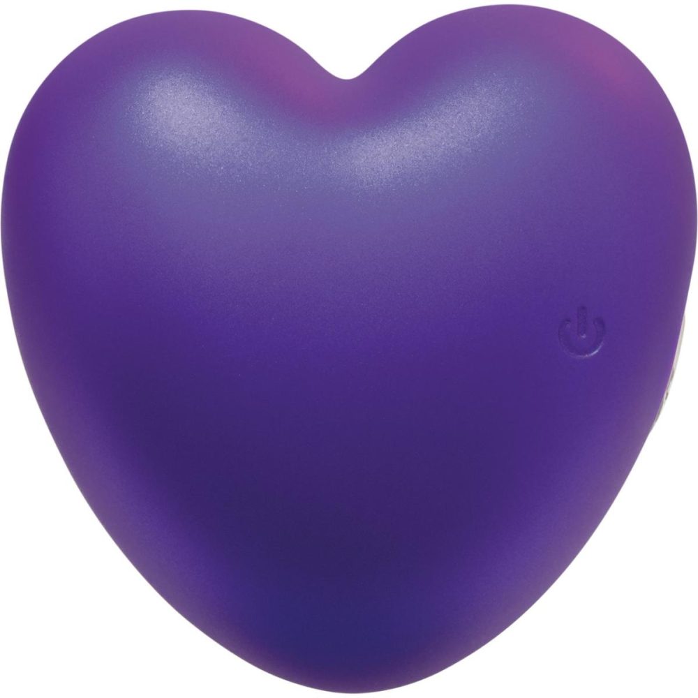 Stimulators | Amore Pleasure Vibe Silicone Heart Shaped Rechargeable Clitoral Stimulator VeDO – Purple