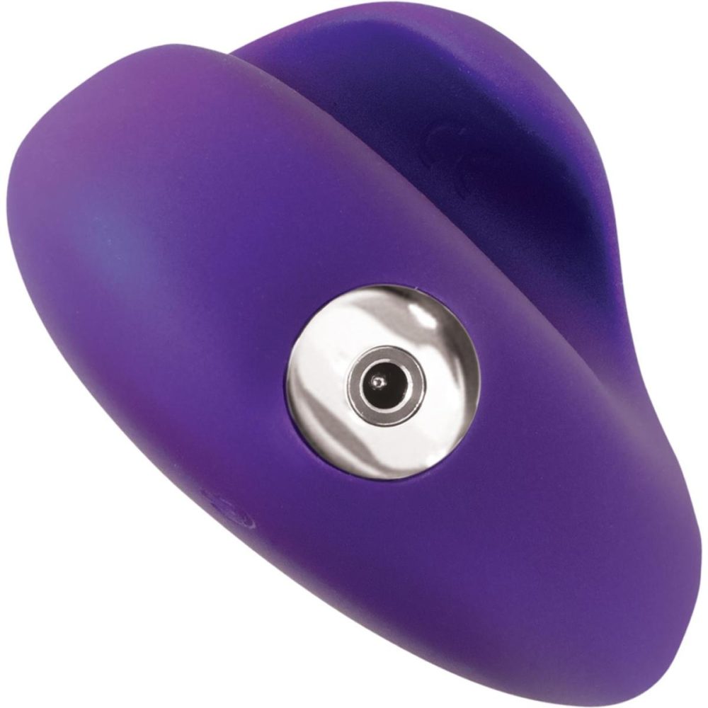 Stimulators | Amore Pleasure Vibe Silicone Heart Shaped Rechargeable Clitoral Stimulator VeDO – Purple